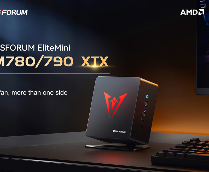 Oculink + USB4 Minisforum UM790 XTX | UM790 PRO Máy tính mini PC chơi game Gọn nhẹ Mạnh mẽ Hàng Đầu